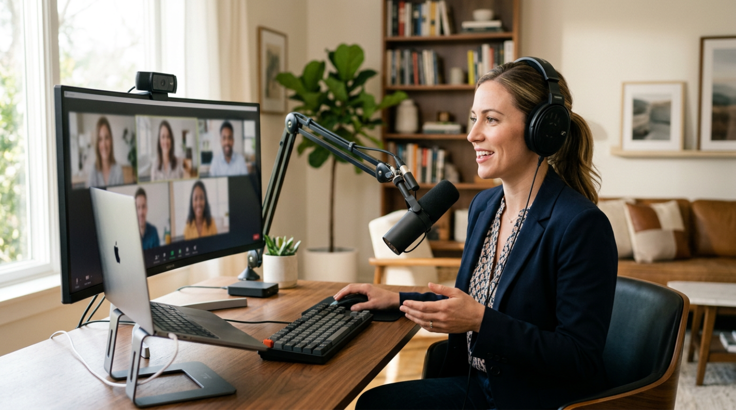Professional Equipment That Makes Home Meetings Stand Out